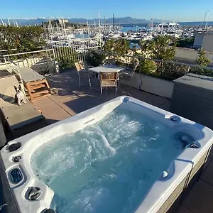 Penthouse Vue Et Jacuzzi Privé Antibes